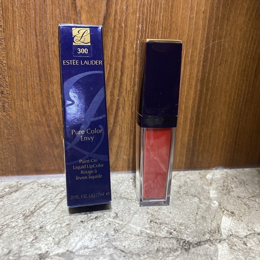 Estee Lauder Envy Liquid Matte ‎ Lipstick 300 Poppy Sauvage 0.23 oz/ 7 ML